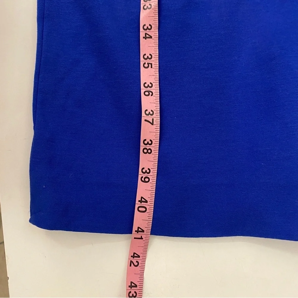 Diane‎ von Furstenberg || DVF Evita Pencil Sheath Dress Royal Blue. 10 - Picture 8 of 10